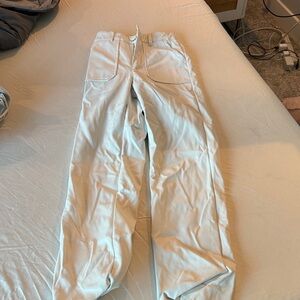 Kendall & Kylie White leather Trousers